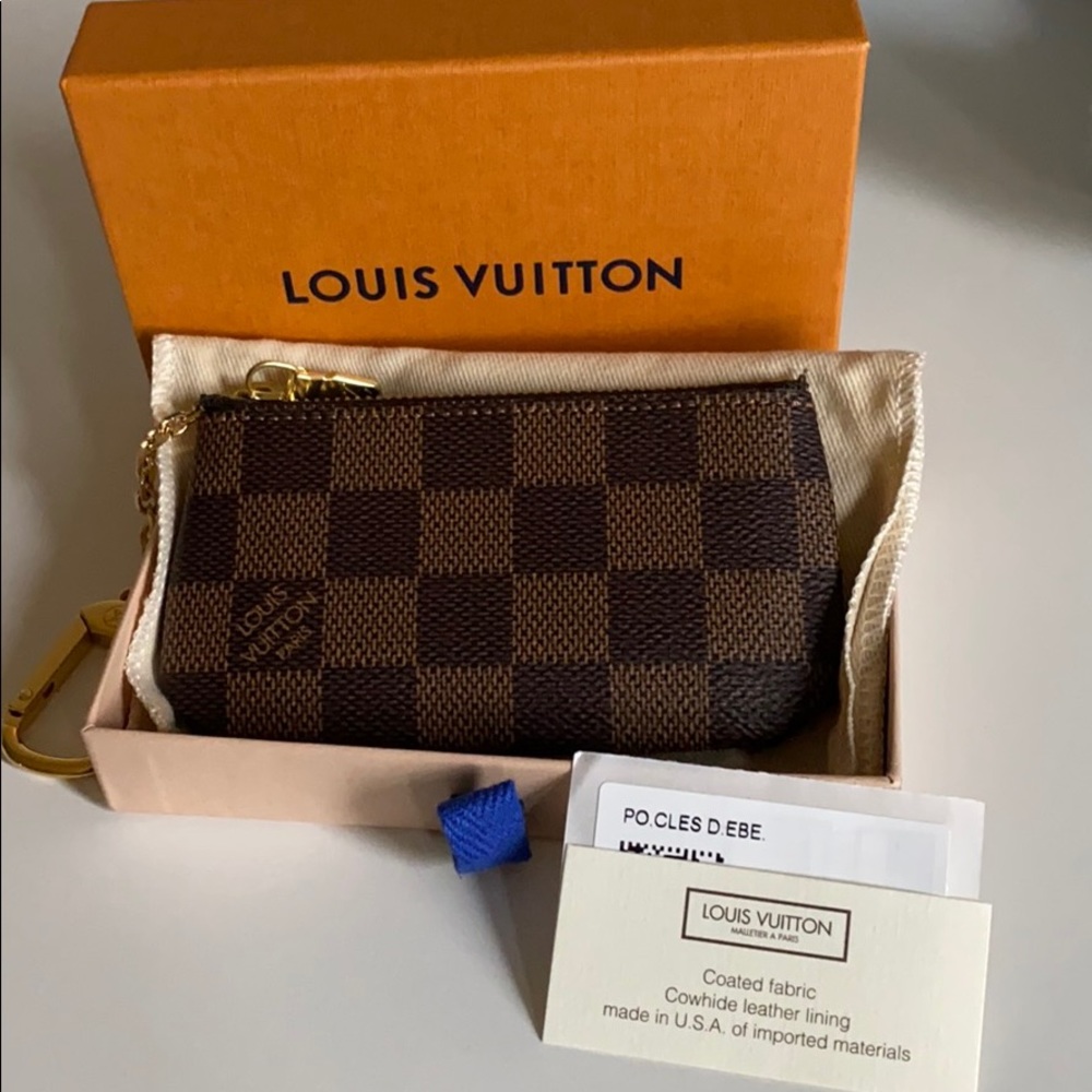 Louis Vuitton Damier Ebene Key Pouch